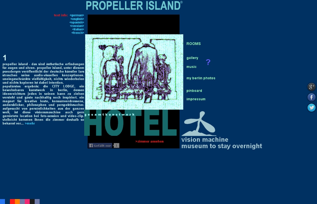 bild Propeller Island Lodge